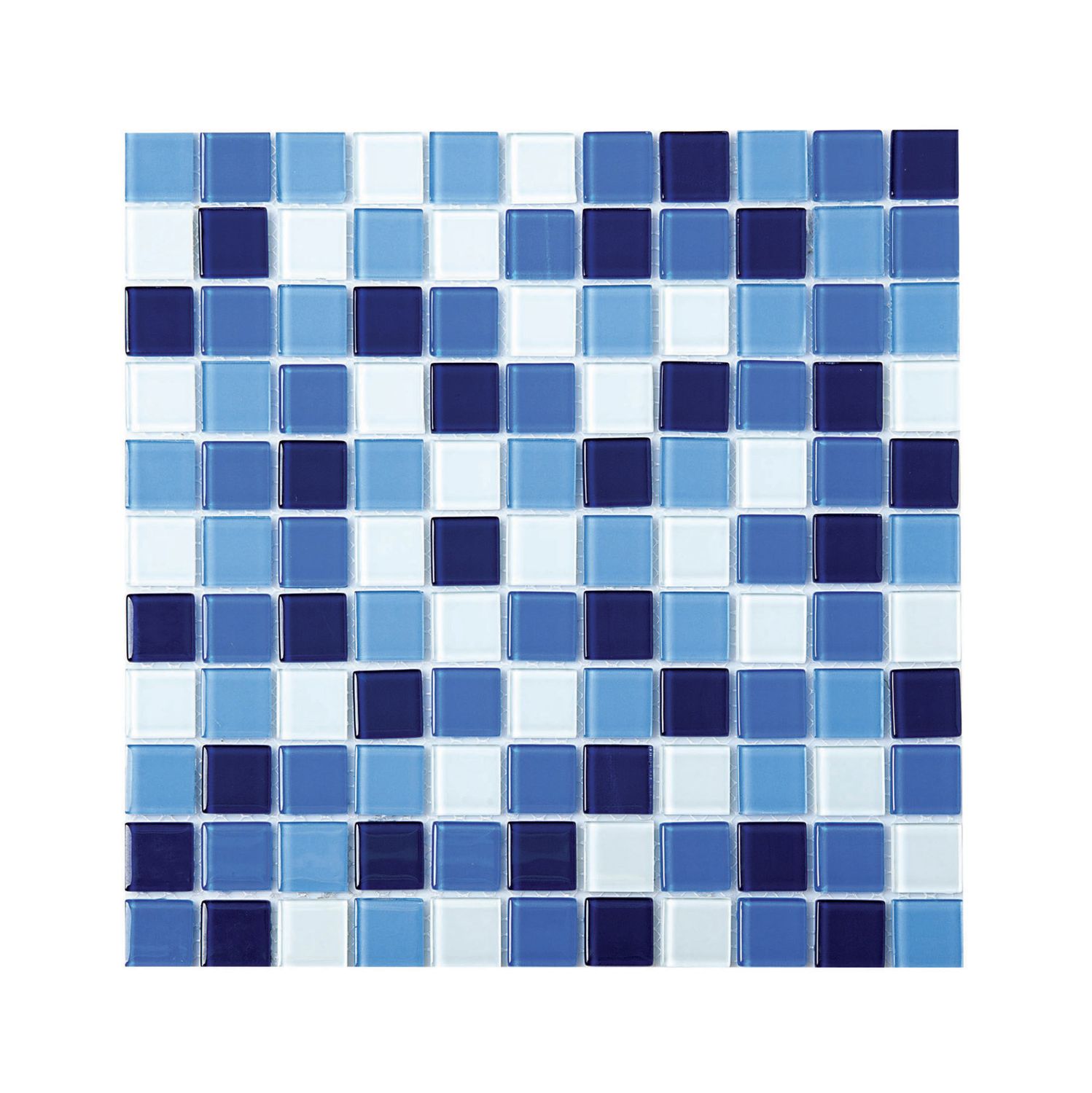 Glass Mosaic Lake Blue