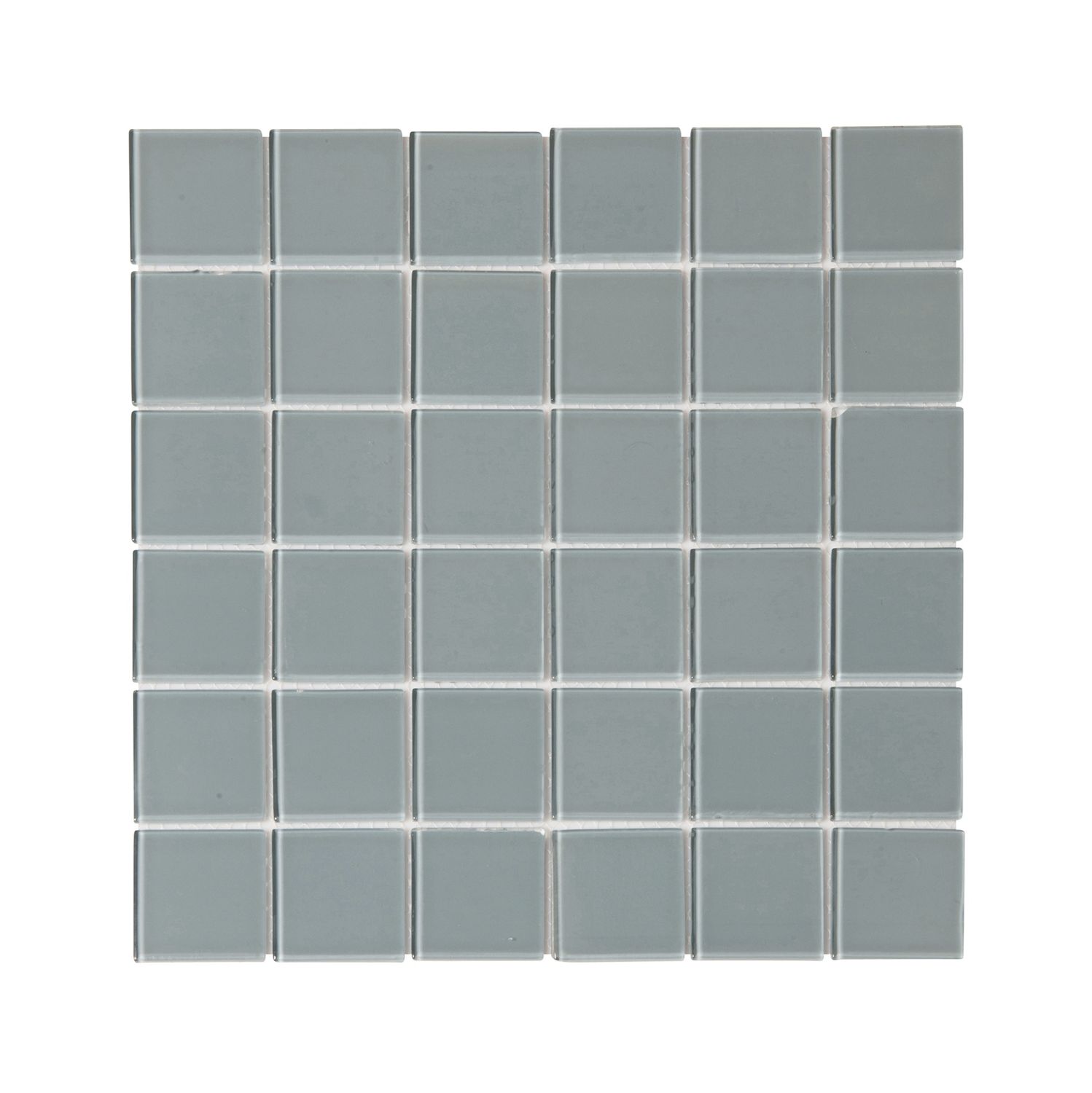 Glass Mosaic Metallic Grey