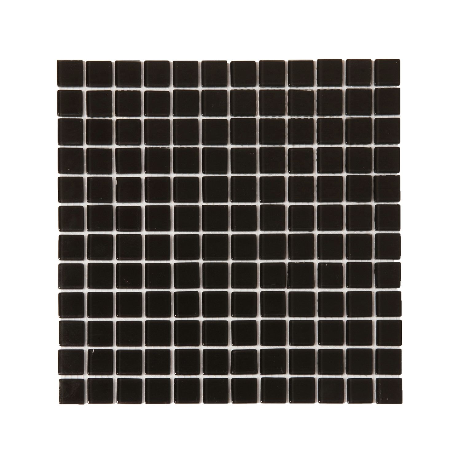 Glass Mosaic Black 25 x 25