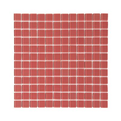 Glass Mosaic Rose - 300 x 300mm