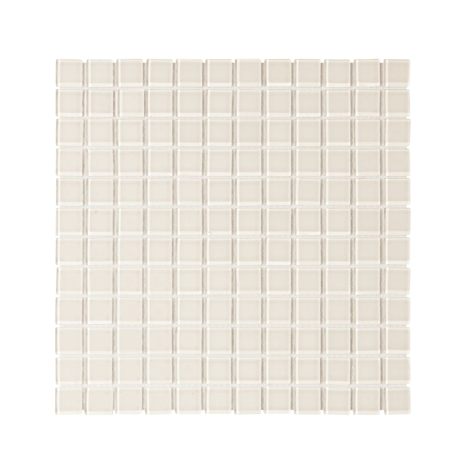 Glass Mosaic White 25 x 25
