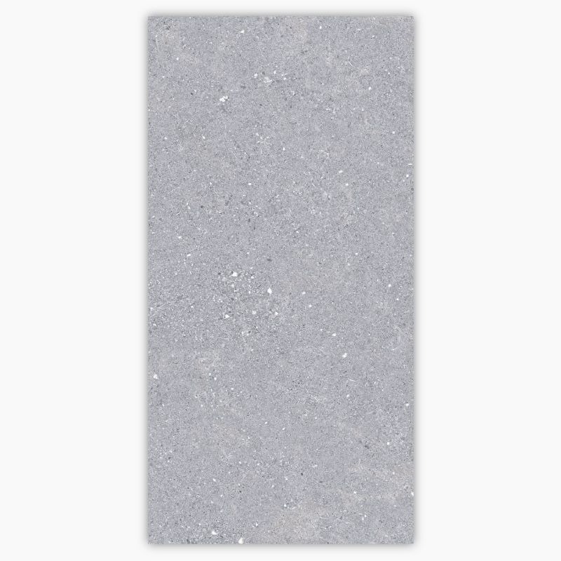 Messel Grey Matt Porcelain Floor Tile - 600 x 1200mm