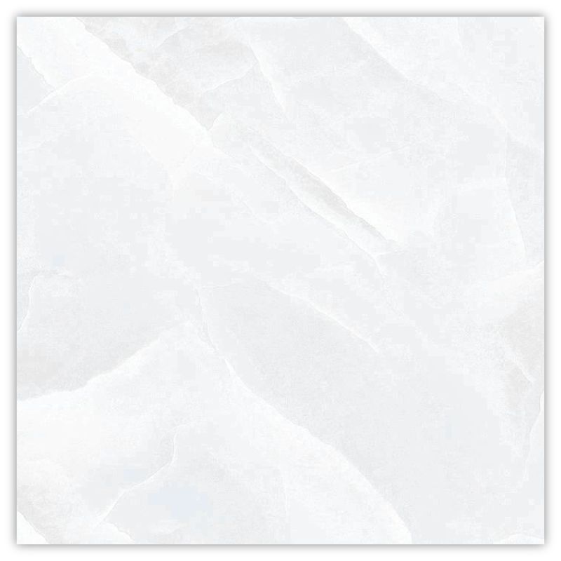 Snow Crystal Shiny Porcelain Floor Tile - 800 x 800mm