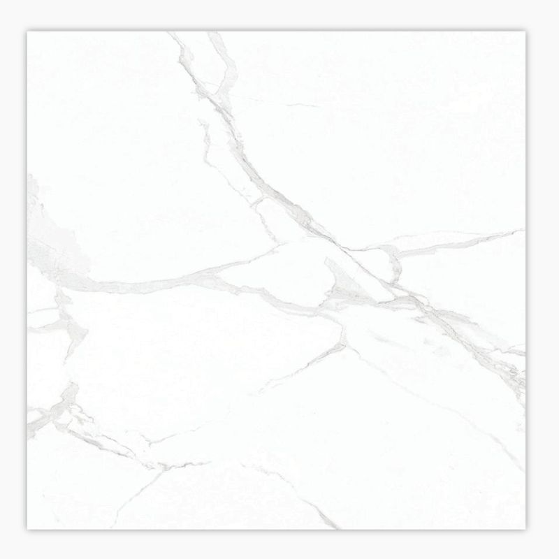 Polaris White Matt Porcelain Floor Tile - 800 x 800mm