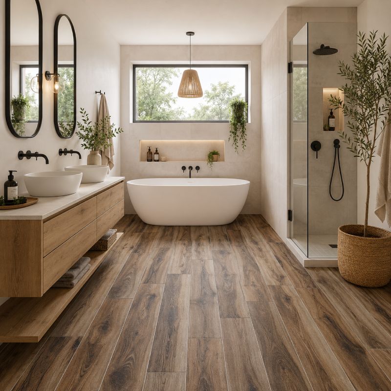 RW21014 Matt Porcelain Floor Tile - 200 x 1200mm RW21014 Matt Porcelain Floor Tile - 200 x 1200mm