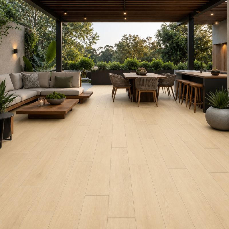 RW21002 Matt Porcelain Floor Tile - 200 x 1200mm RW21002 Matt Porcelain Floor Tile - 200 x 1200mm