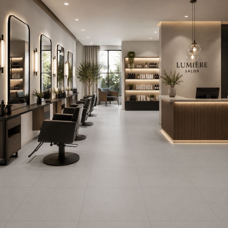 Pure Grey Matt Porcelain Floor Tile - 600 x 600mm **B-GRADE** Pure Grey Matt Porcelain Floor Tile - 600 x 600mm **B-GRADE**