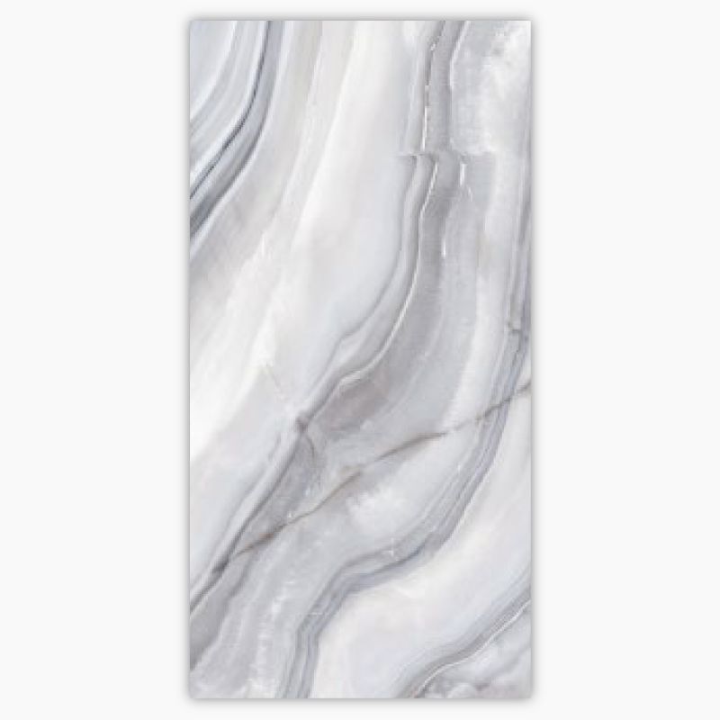 Ice Aurora Shiny Porcelain Floor Tile - 600 x 1200mm **B-GRADE**