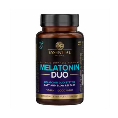 Melatonin Duo (120 comprimidos) Essential Nutrition