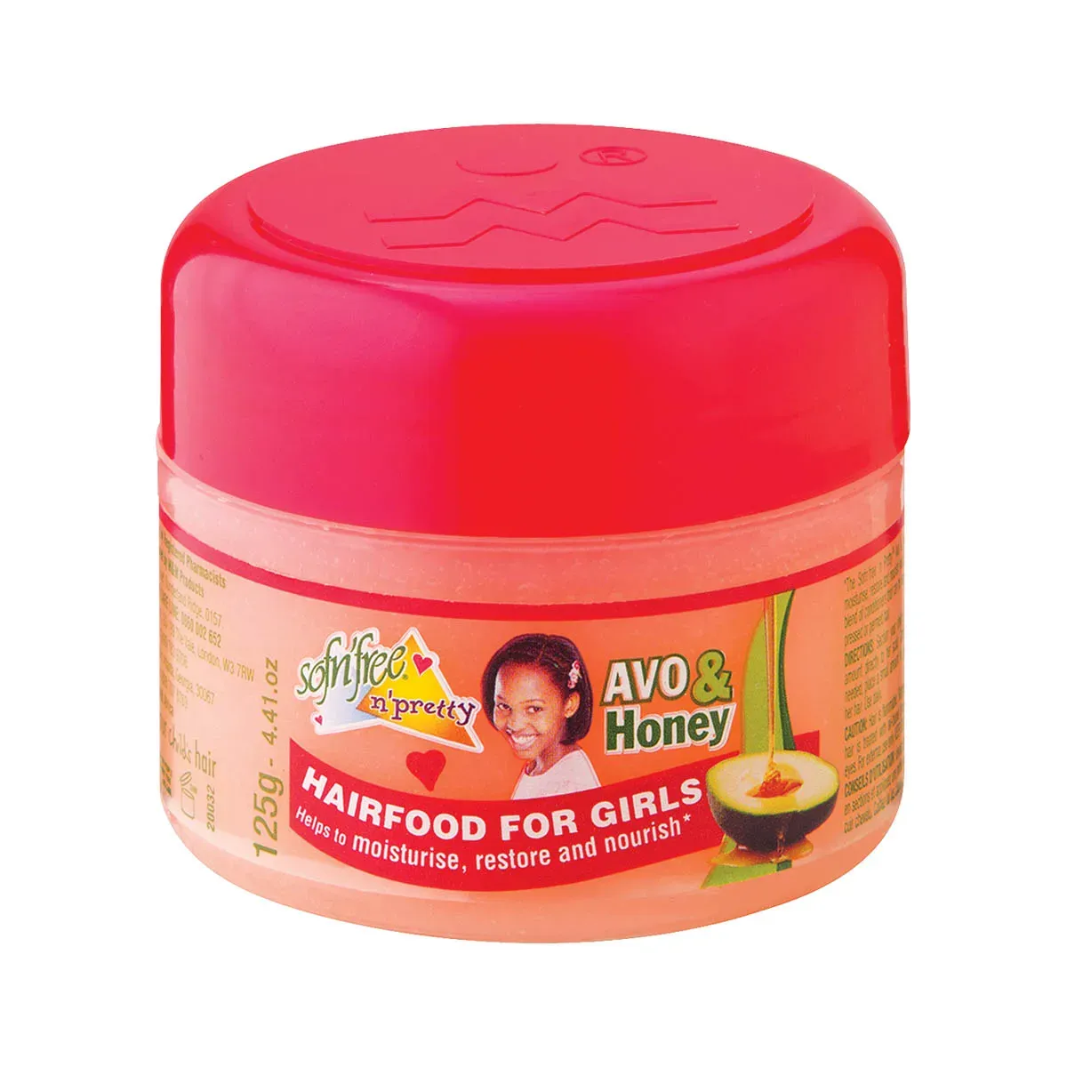 SNF PRETTY AVO/HONEY H/FOOD 125G (6)