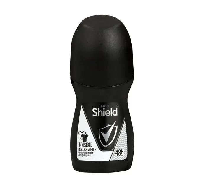 SHIELD R/ON MEN  B/WHITE 50ML (6/96)