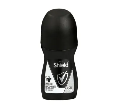 SHIELD R/ON MEN  B/WHITE 50ML (6/96)
