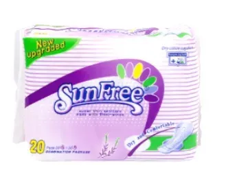 SUNFREE PADS B COTTON 20'S (6/36)