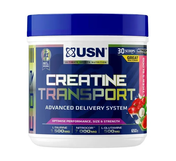 USN CREATINE TRANSPORT TIGERS BLOOD 650G (1/6) em-2 count