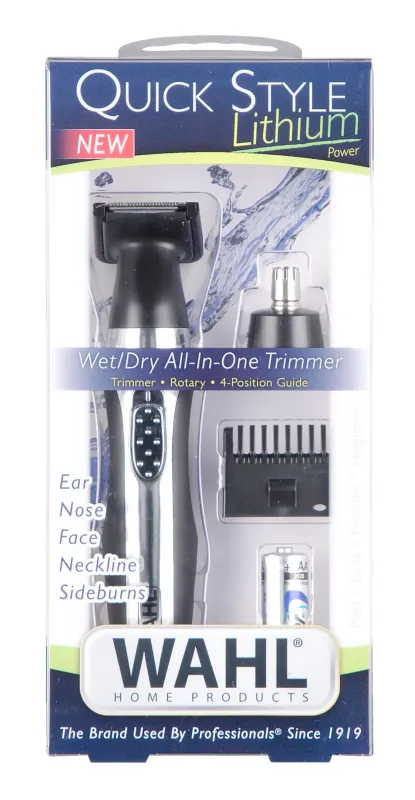 WAHL QUICK STYLE LITHIUM TRIMMER (1/4)