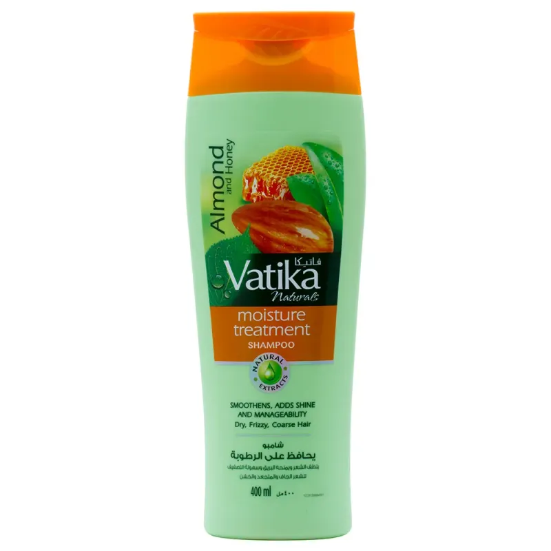VATIKA S/POO M/TREAT ALMOND 400ML (1/12)