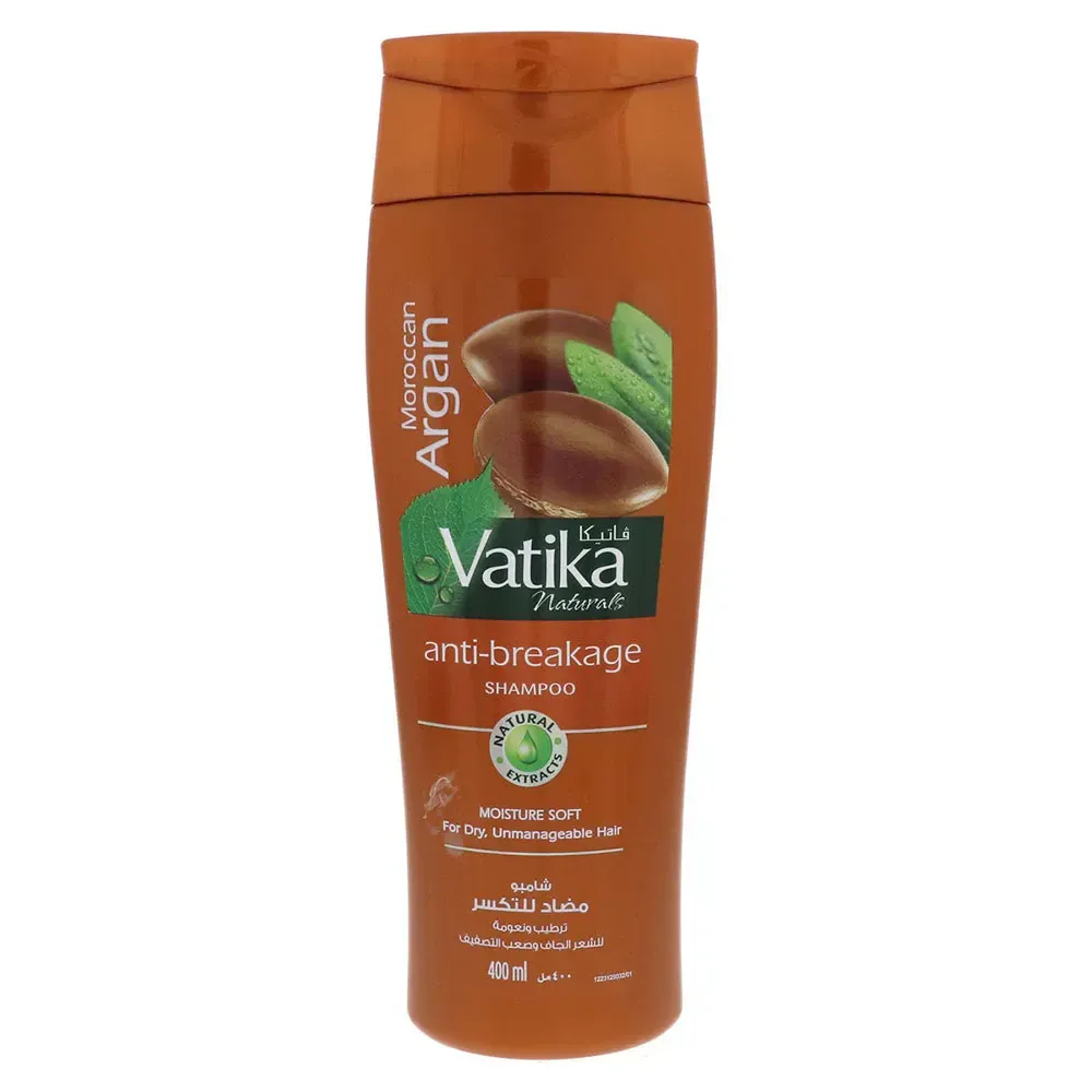 VATIKA S/POO A/BREAKAGE ARGAN 400ML (1/12)