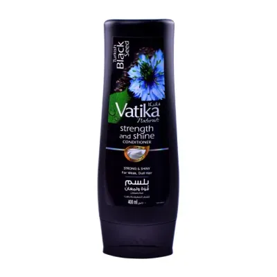 VATIKA COND S/SHINE  BLACK SEED 400ML (1/6)