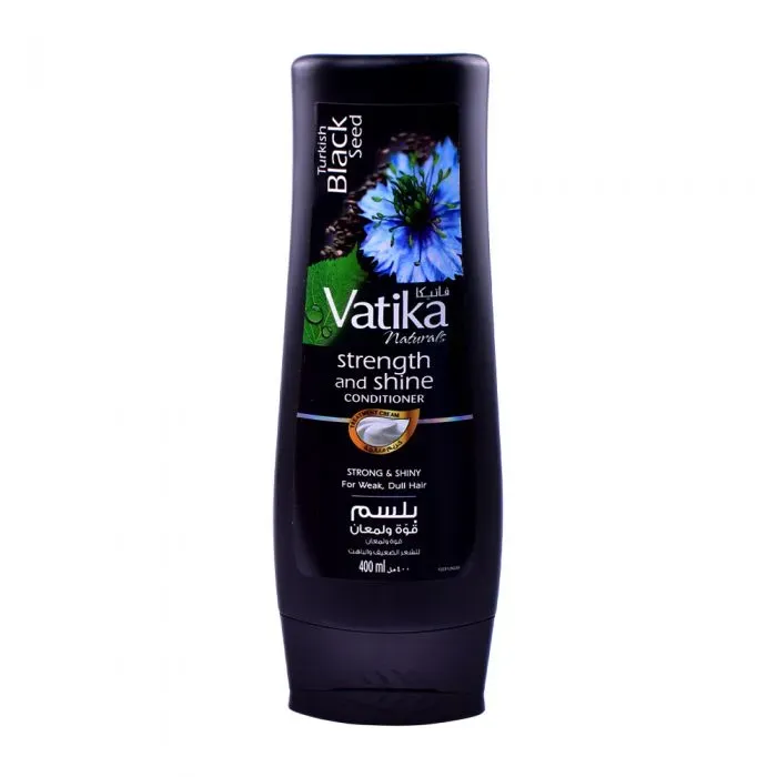 VATIKA COND S/SHINE  BLACK SEED 400ML (1/6)