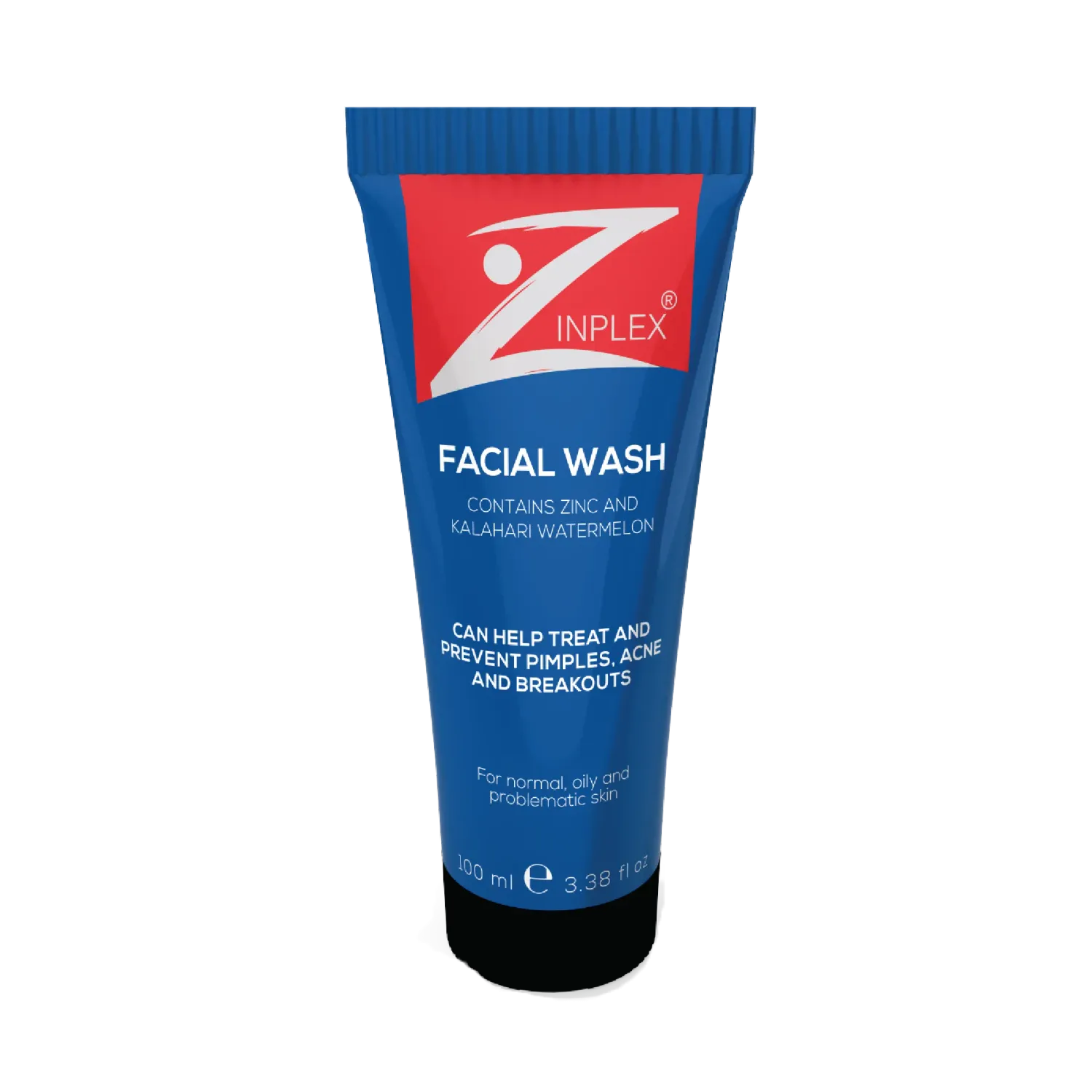 ZINPLEX FACIAL WASH 100ML (1/6)  bs-1