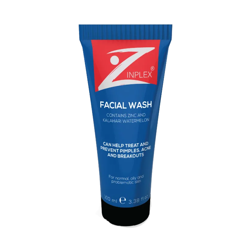 ZINPLEX FACIAL WASH 100ML (1/6)  bs-1