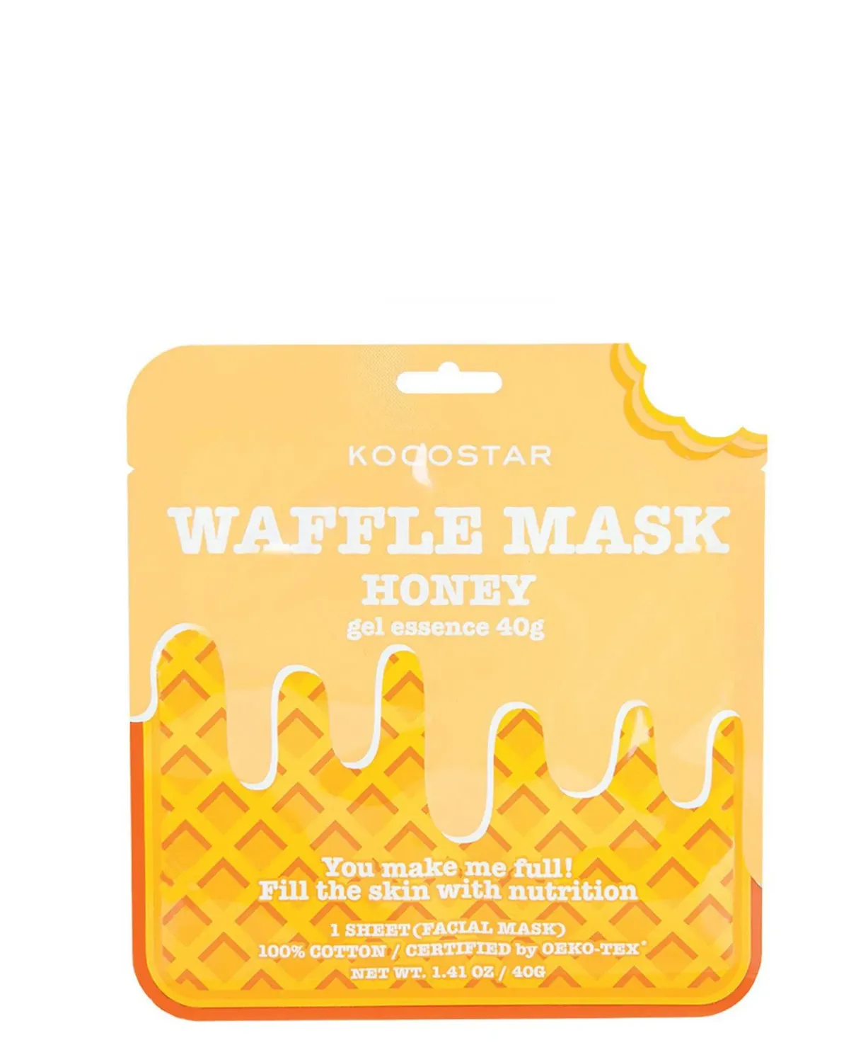 FL KOCOSTAR WAFFLE MASK HONEY