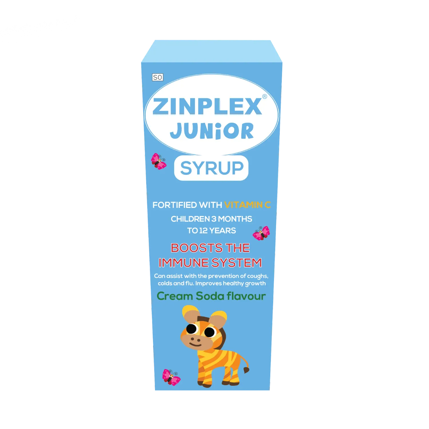 ZINPLEX JUN SYRUP W/SUGAR 200ML (1/12) bs=2
