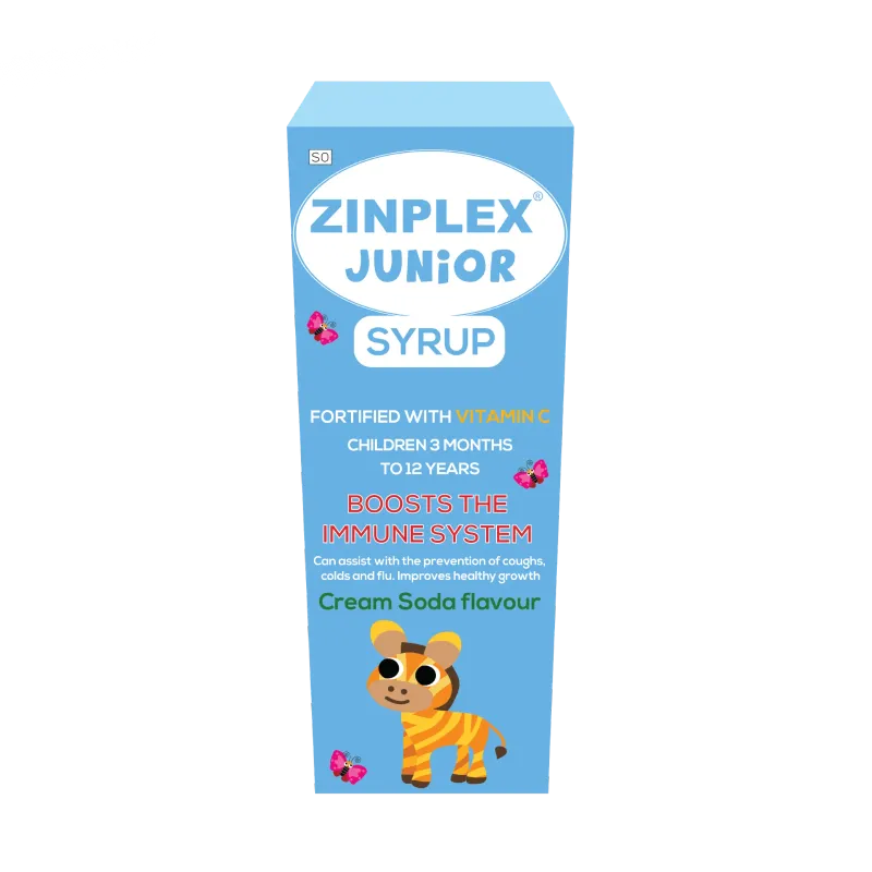 ZINPLEX JUN SYRUP W/SUGAR 200ML (1/12) bs=2