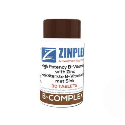 ZINPLEX TABLETS B COMPLEX 30'S (1/6)
