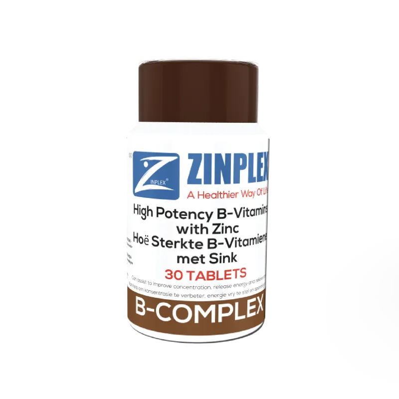 ZINPLEX TABLETS B COMPLEX 30'S (1/6)