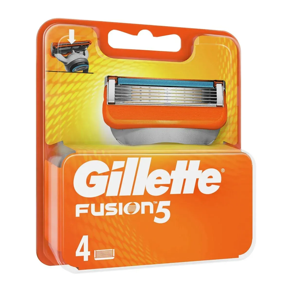 GILLETTE FUSION 5 CARTRIDGES 4'S (3/10)