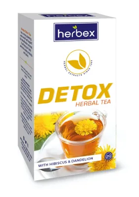 HERBEX DETOX HERBAL TEA 20'S (1/6) bs=1  new cost R48.27