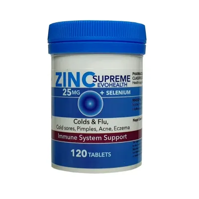 EVO HEALTH ZINC 120's