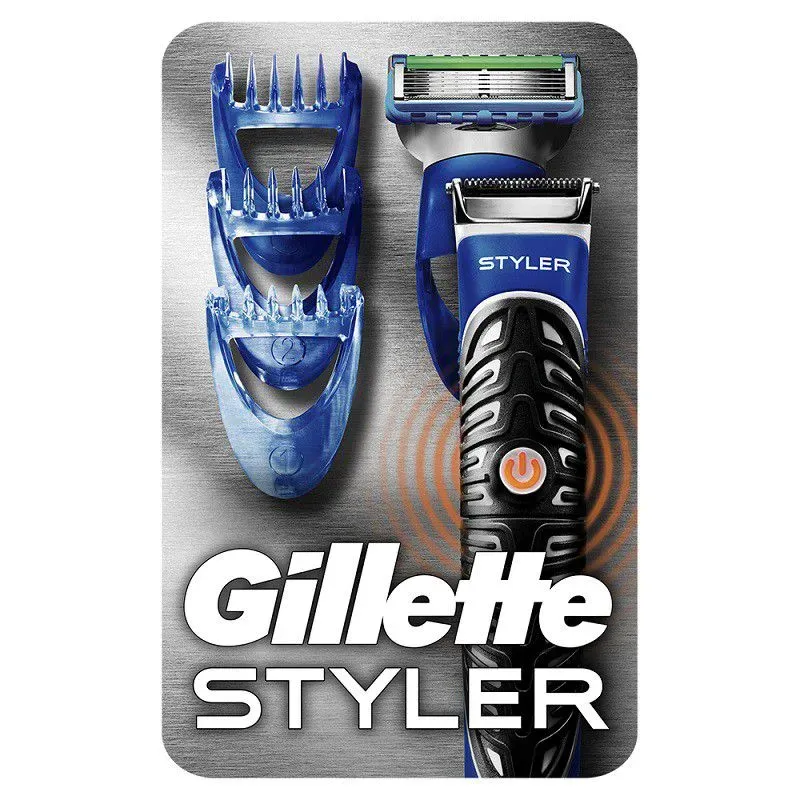 GILLETTE STYLER RAZOR & TRIMER SET 1UP (3/6) dc   md