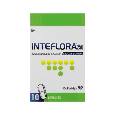 INTERFLORA 250 CAPS 10'S