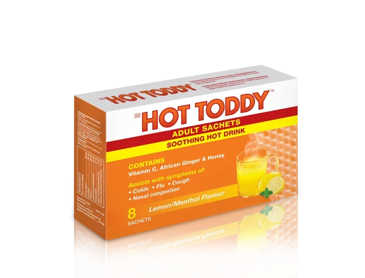 HOT TODDY LEMON MENTH SACH 8's