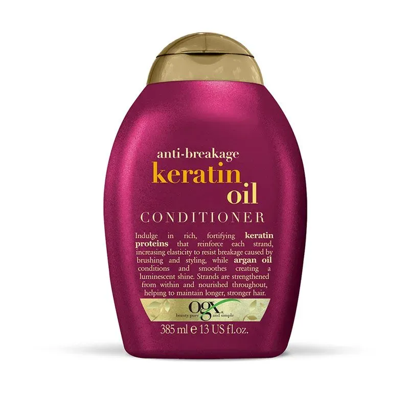 OGX COND KERATIN OIL ANTI BREAK 375ML (1/6)