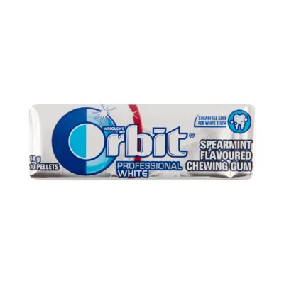 ORBIT GUM PROF WHITE S/MINT 14G (30)