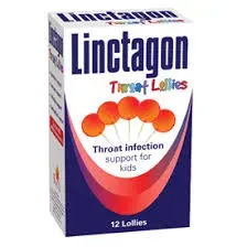 LINCTAGON LOLLIES CHERRY 12'S  (1/6)