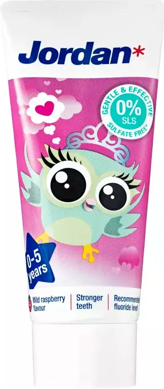 JORDAN T/P KIDS 0-5YRS FRUITY 50ML (3/15)