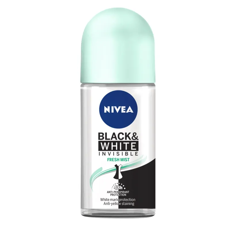 NIVEA W R/ON B/W FRESH MIST 50ML (6)