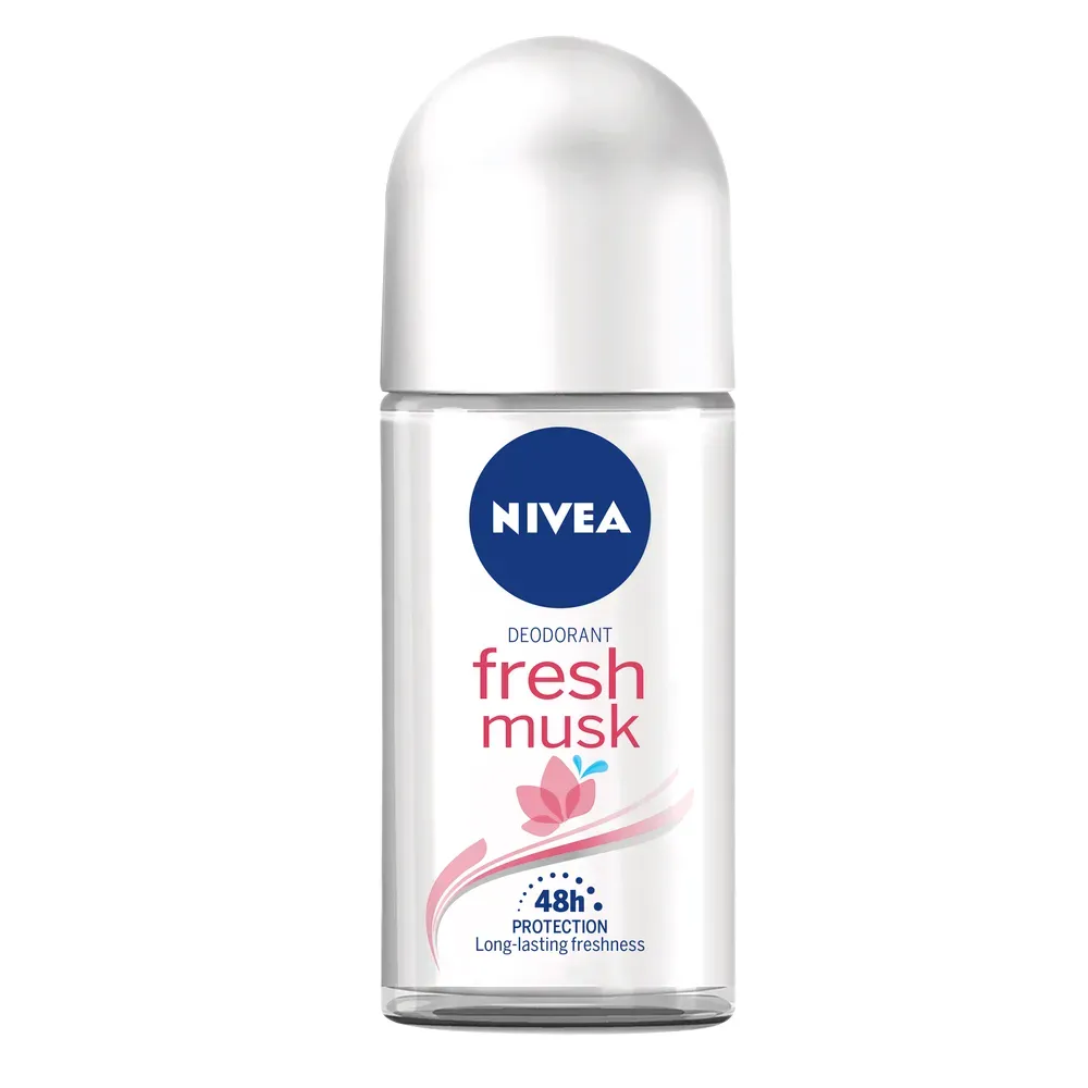 NIVEA W R/ON FRESH MUSK 50ML (6) count sm