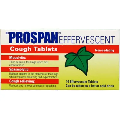 PROSPAN EFF COUGH TABS 10'S