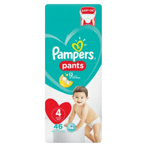 PAMPERS A/B PANTS V/P NO4 46'S (2)