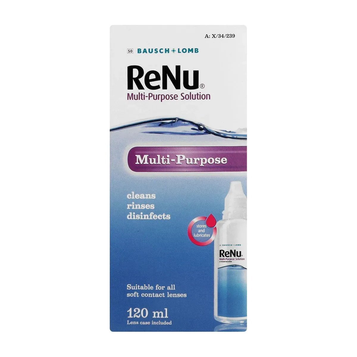RENU MULTIPURPOSE SOLUTION 120ML