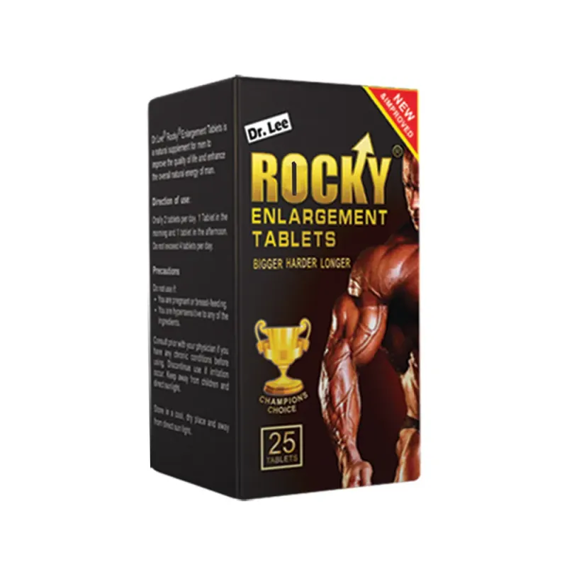 ROCKY ENLARGEMENT TABS 25'S (3/6)