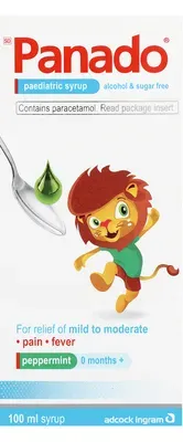 PANADO SYRUP A/FREE 100ML (3/6)