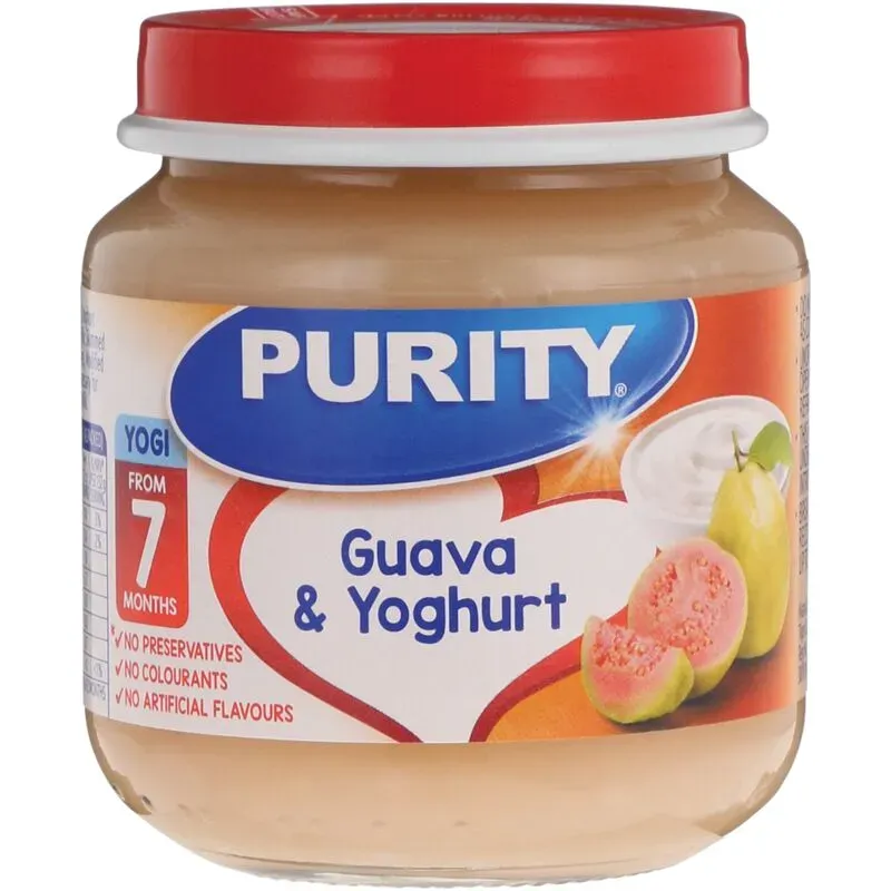 PURITY 2ND GUAVA/YOG 125ML (6/24)