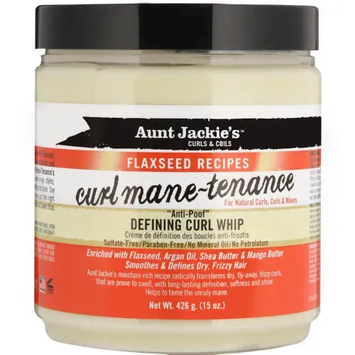 A/J FLAXSEED CURL MANE  TENANCE 430ML (1/12) bs-5