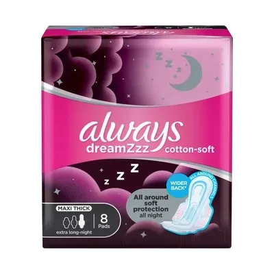 ALWAYS MAXI COTTON E/LONG 8'S (4/24)